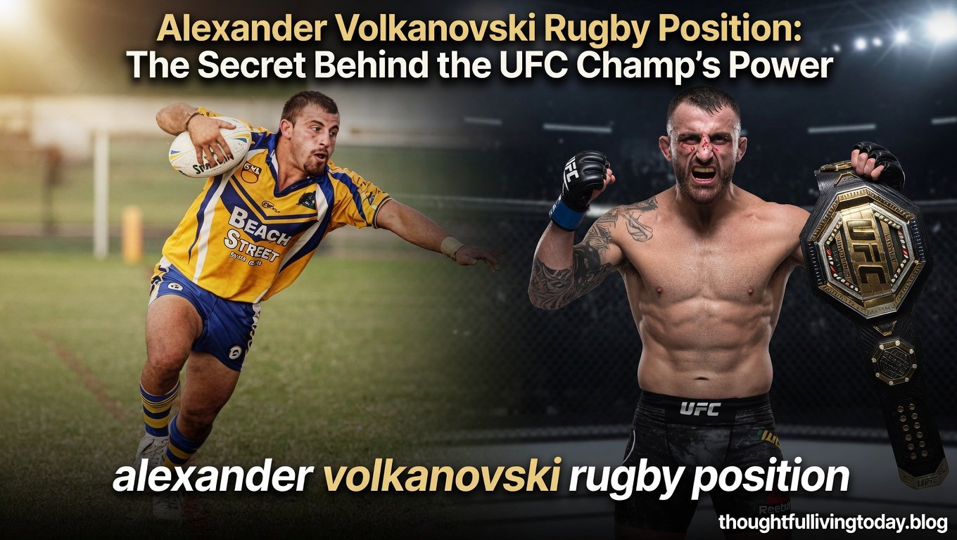 Alexander Volkanovski Rugby Position: The Secret Behind the UFC Champ’s Power 