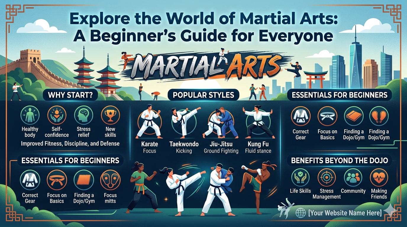 Explore the World of Martial Arts: A Beginner’s Guide for Everyone